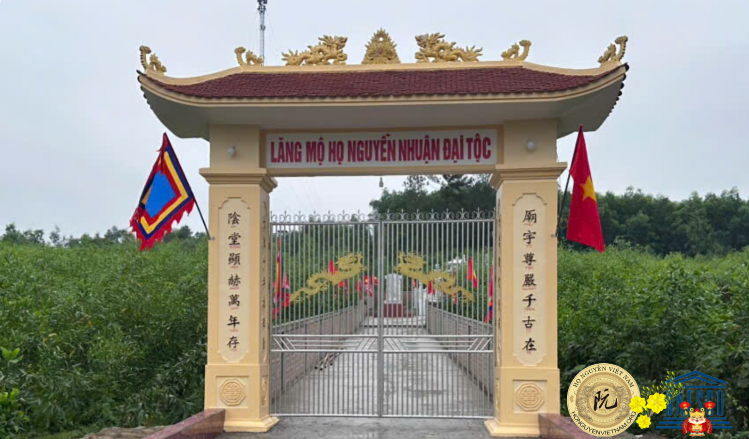 LỄ KHÁNH THÀNH LĂNG MỘ TỔ HỌ NGUYỄN NHUẬN: DẤU ẤN TRI ÂN VÀ BẢO TỒN DI SẢN TÂM LINH DÒNG HỌ