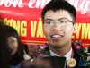 Nguyễn Ngọc Long, chủ nhân huy chương vàng Olympic Vật lý quốc tế 2018. Ảnh: Thùy Linh