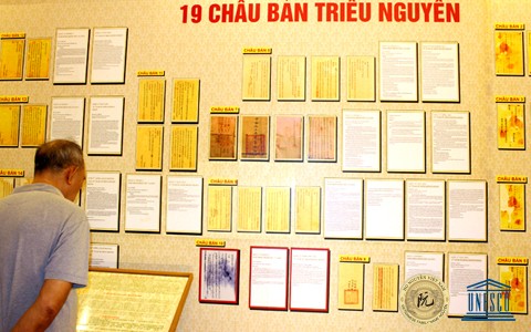 Châu bản triều Nguyễn được UNESCO công nhận là Di sản tư liệu