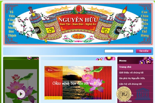 TRANG HỌ NGUYỄN HỮU - NAM TÂN, HUYỆN NAM ĐÀN, TỈNH NGHỆ AN