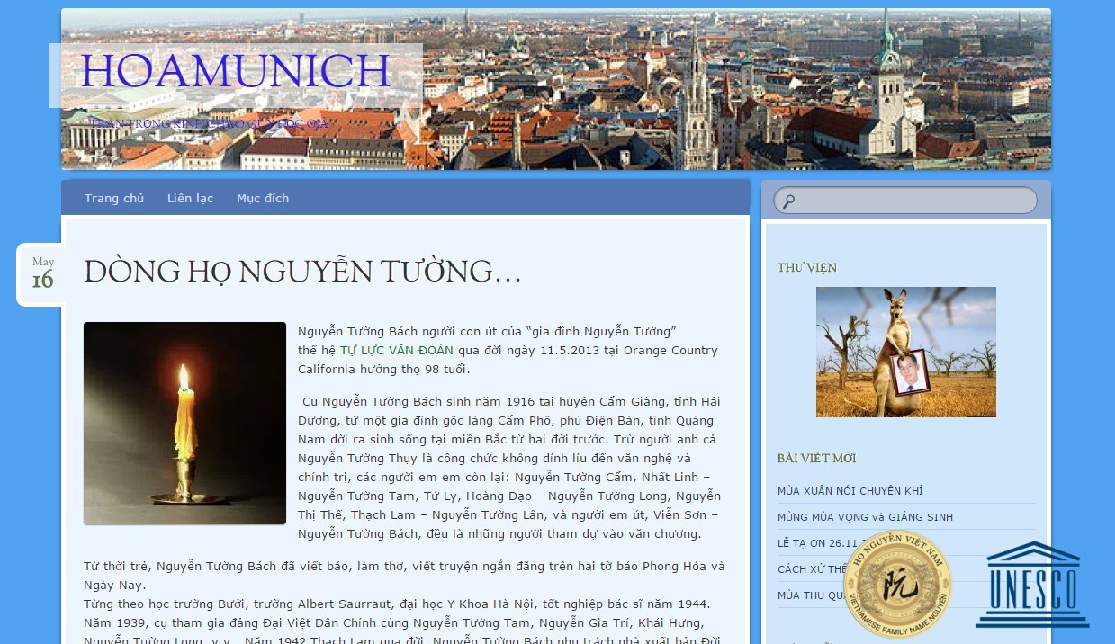 DÒNG HỌ NGUYỄN TƯỜNG…
