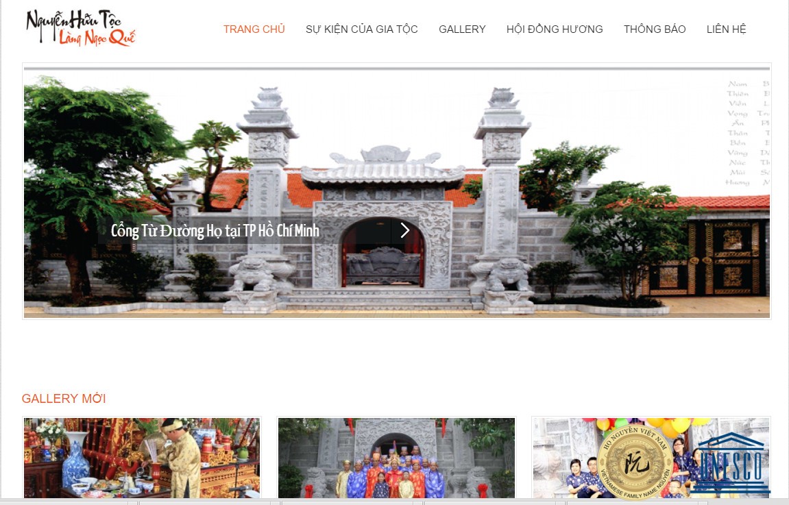 TRANG NGUYỄN HỮU TỘC - LÀNG NGỌC QUẾ, THÁI BÌNH