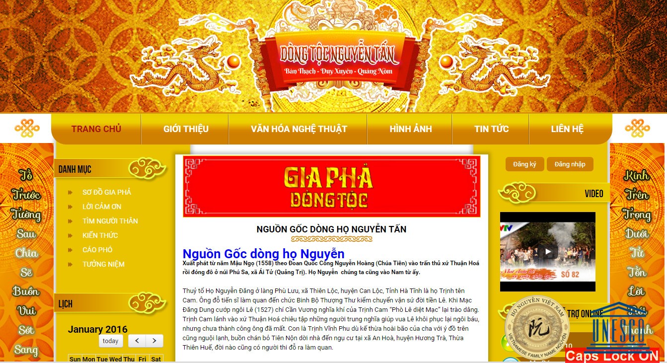 DÒNG HỌ NGUYỄN TẤN - QUẢNG NAM
