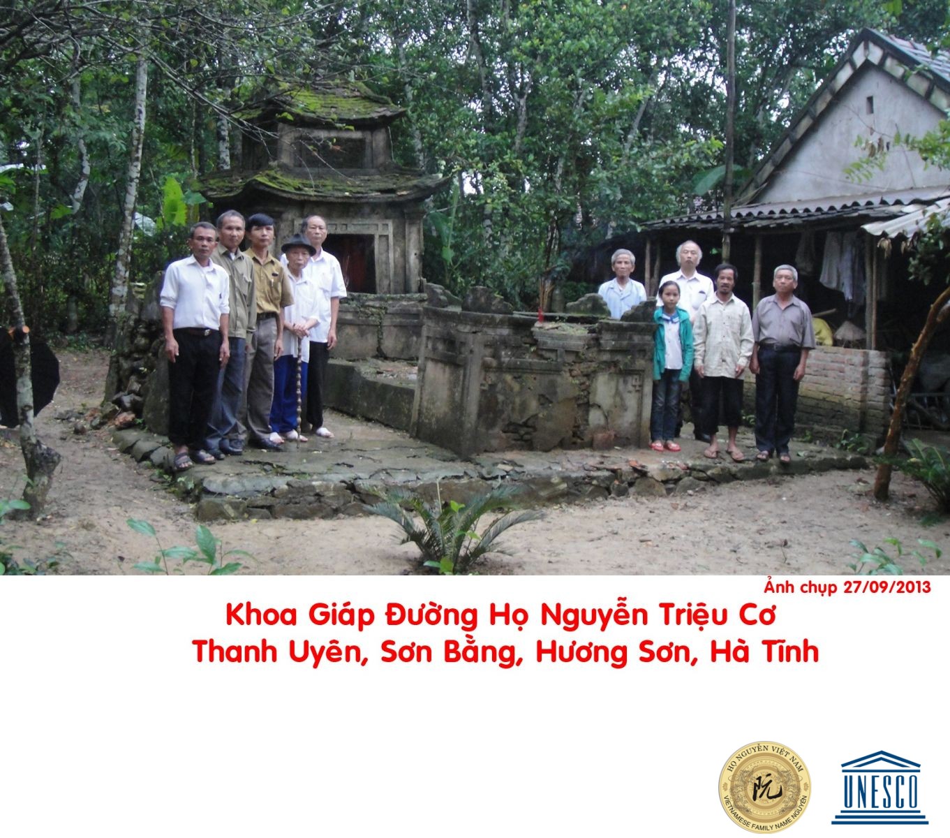 Khoa Giáp Đường họ Nguyễn Triệu Cơ Thanh Uyên của ông Nguyễn Duy Tình
