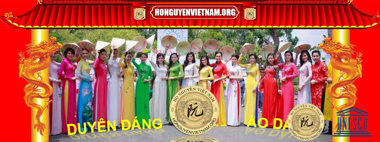 DUYÊN DÁNG ÁO DÀI HỌ NGUYỄN VIỆT NAM