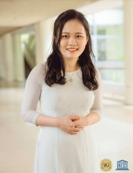Nguyễn Lê Thảo Anh, lớp 12 Hóa 1, trường THPT chuyên Hà Nội - Amsterdam. Ảnh: Nhân vật cung cấp