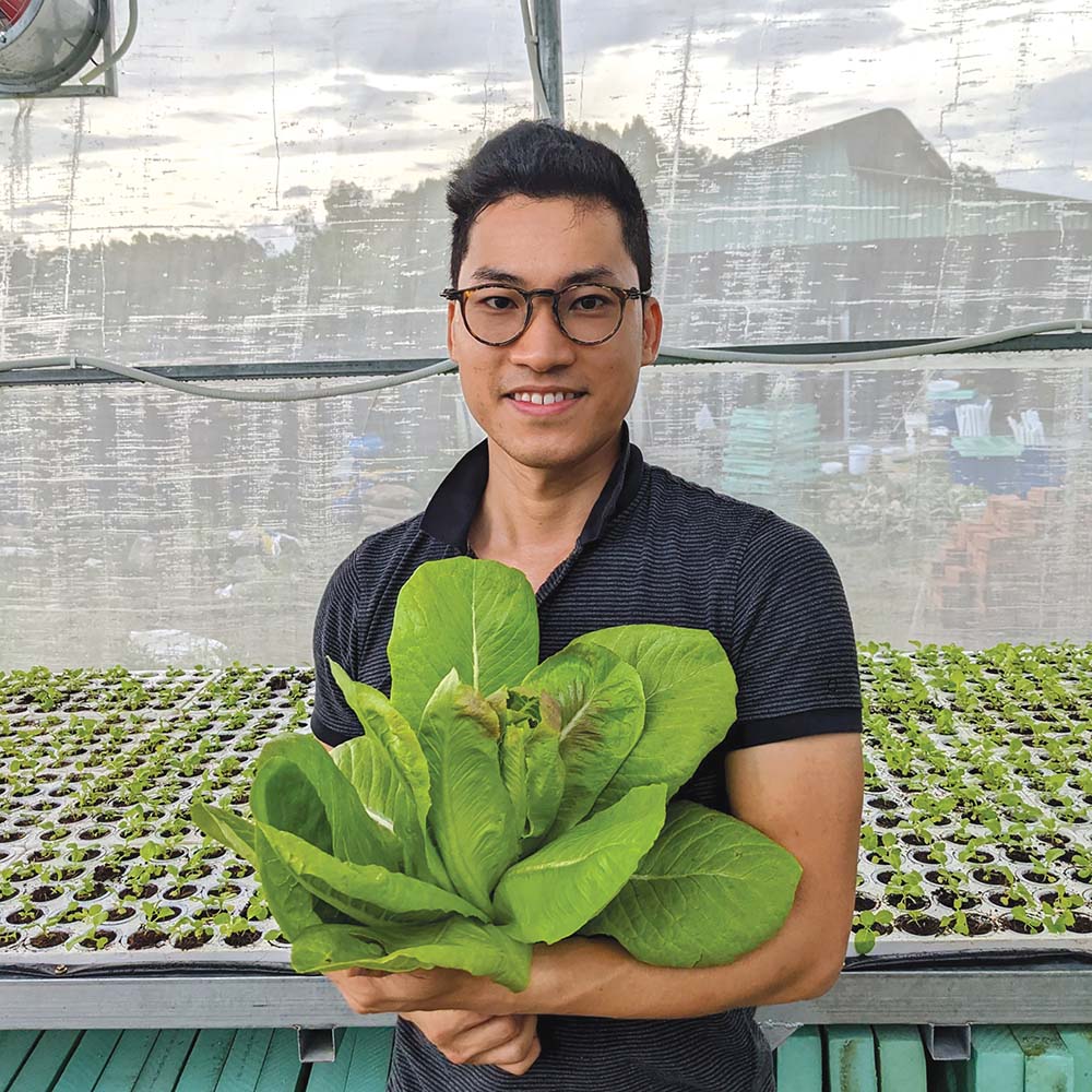Nguyễn Bá Lâm, Nhà sáng lập, kiêm CEO Nha Trang Aquaponics.