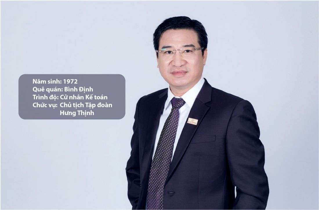 Chân dung doanh nhân Nguyễn Đình Trung - Chủ tịch Tập đoàn Hưng Thịnh.