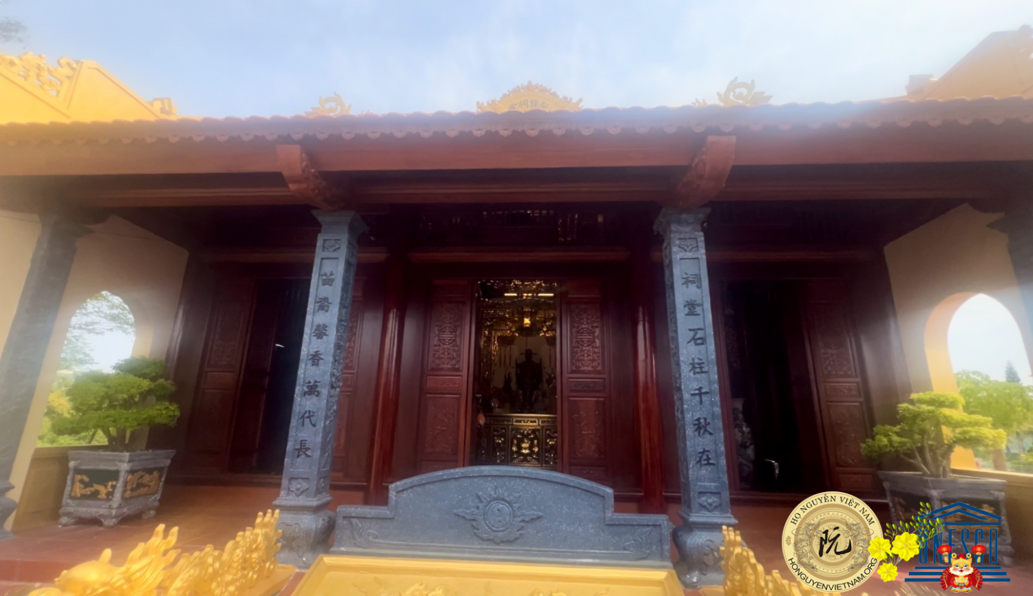 BLL Kết nối cộng đồng họ Nguyễn đến thăm Nhà Thờ Vọng Họ Nguyễn và tìm hiểu về văn hoá dòng họ.