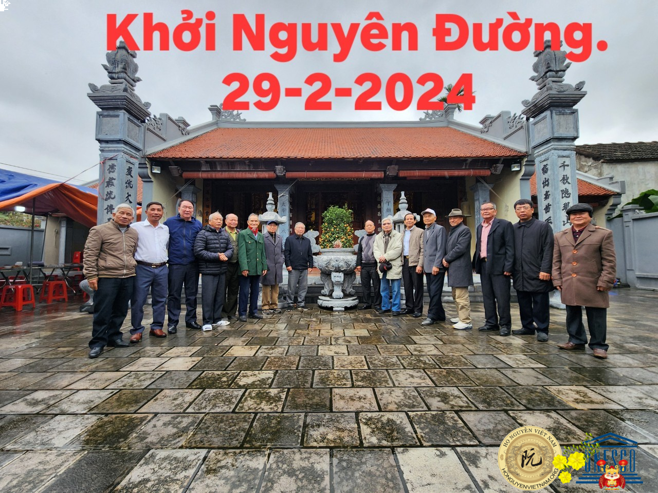Họp mặt Hội Đồng Dòng Tộc Nguyễn Bặc: Bảo tồn và chăm sóc di sản văn hoá.