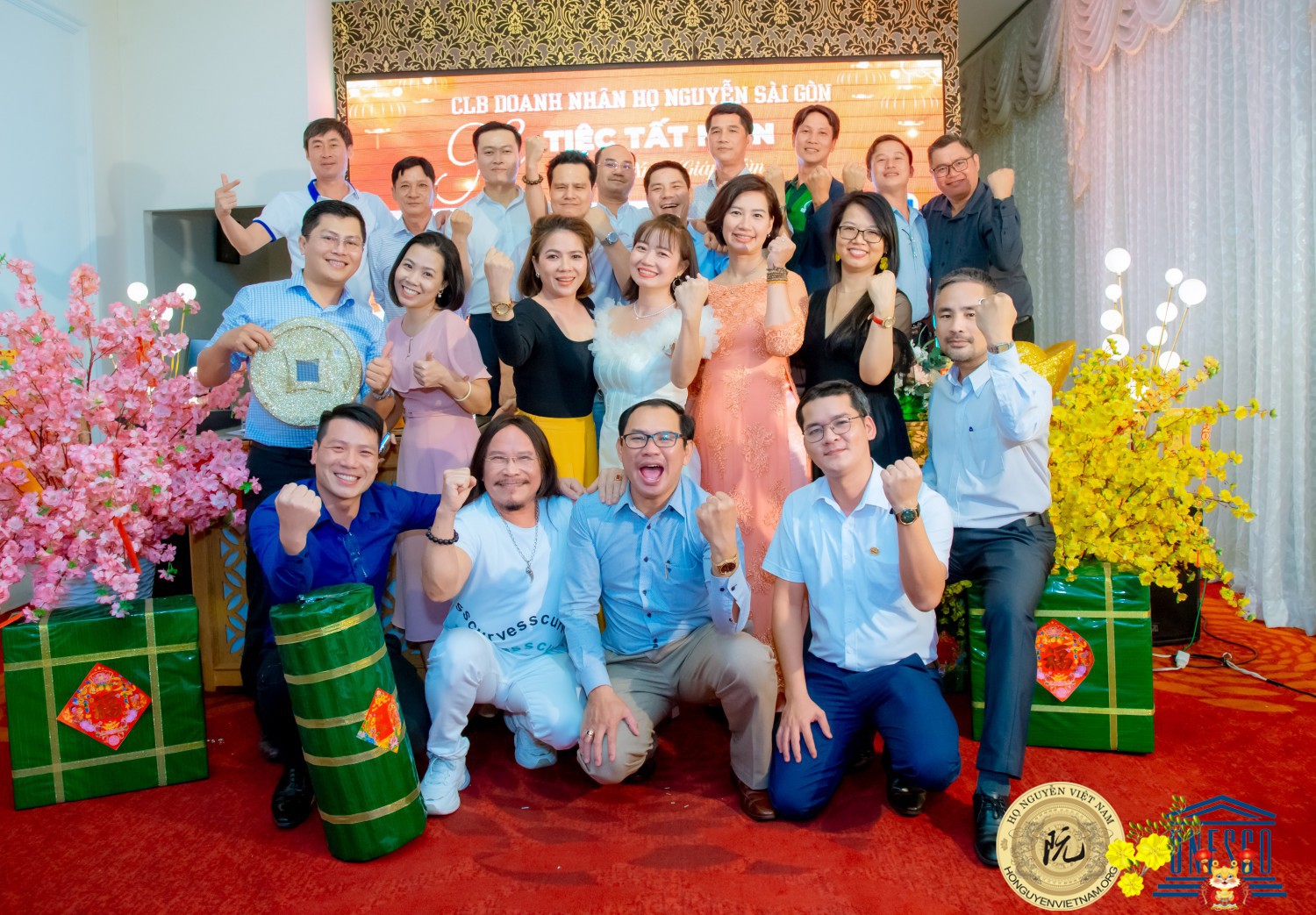 Gala tiệc tất niên của CLB doanh nhân họ Nguyễn Sài Gòn - hành trình giao lưu và kết nối.