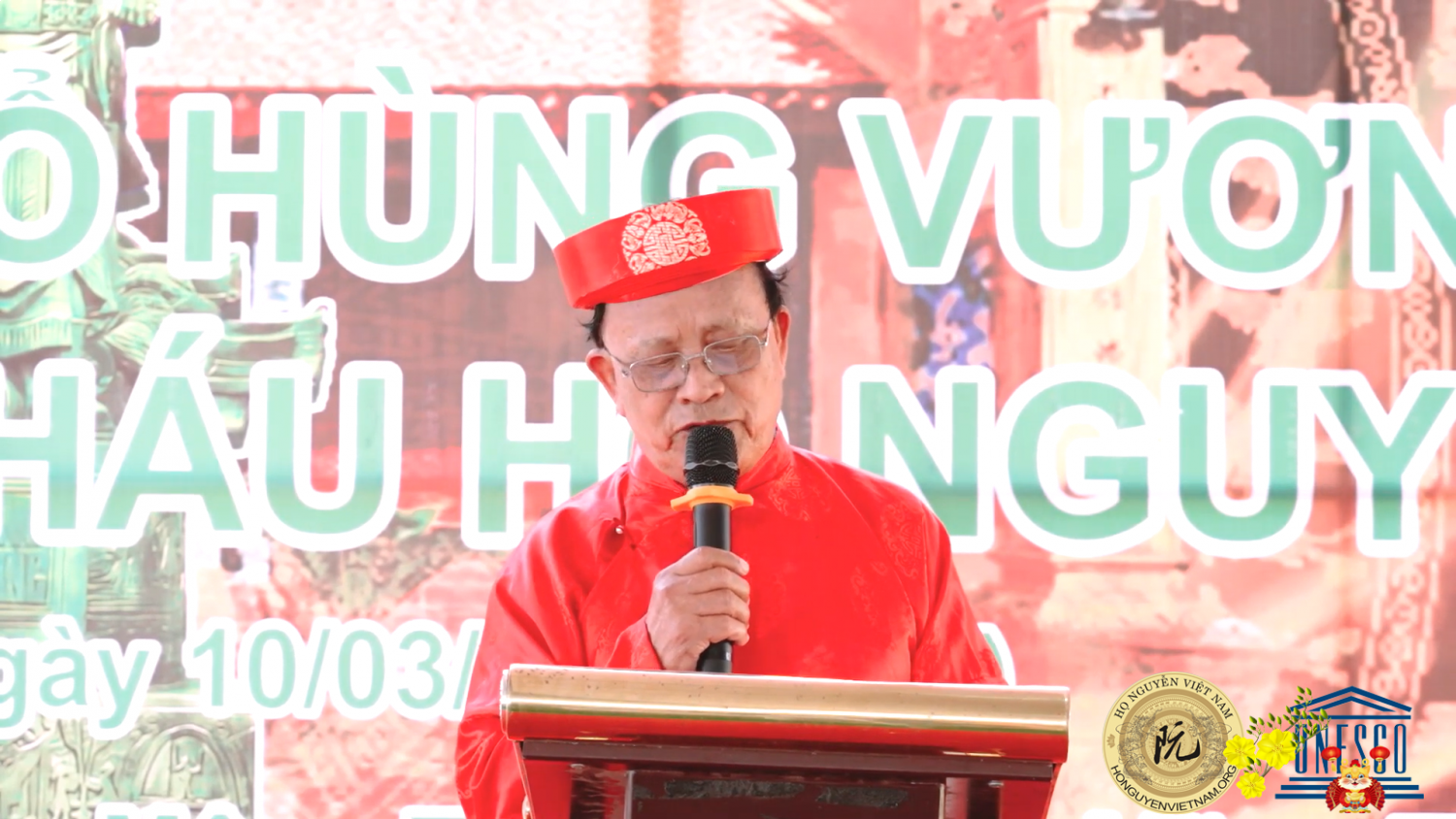 Ông Nguyễn Văn Sở - Ban trị sự Nguyễn Bặc toàn quốc Phát biểu chia sẻ.