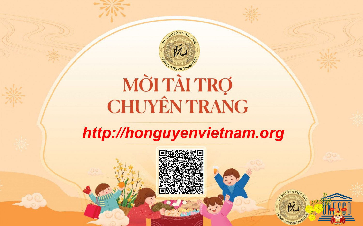 Thư mời tài trợ Chuyên trang họ Nguyễn Việt Nam - honguyenvietnam.org
